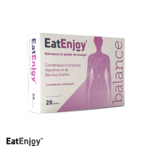 EatEnjoy Balance : Gélules d’enzymes qui vous aident à apprécier les aliments que vous mangez