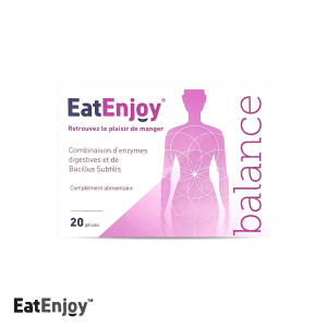 EatEnjoy Balance : Gélules d’enzymes qui vous aident à apprécier les aliments que vous mangez